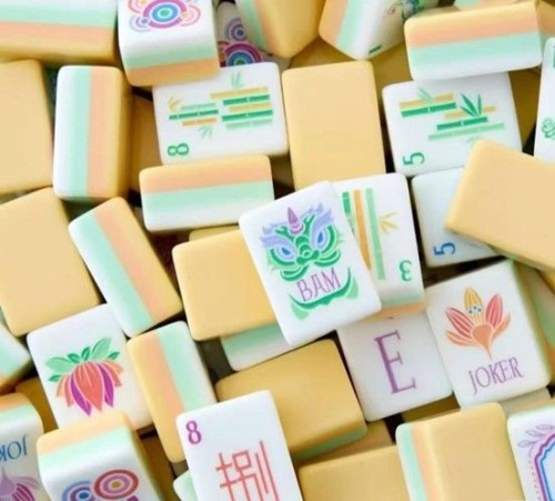 Durable acrylic mahjong